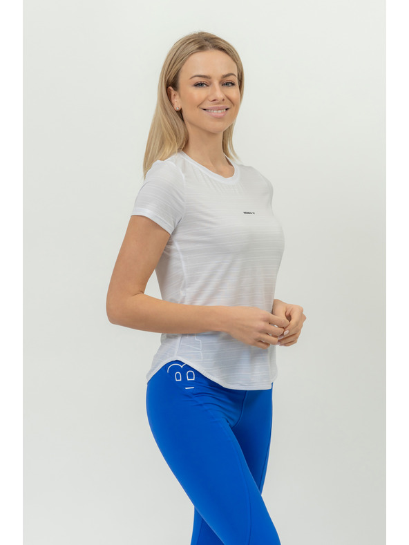 Nebbia FIT Activewear Tričko "Airy" s reflexným logom 438 Nebbia