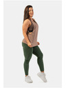 Nebbia Voľné tielko "Feeling Good" s prekríženým chrbtom 419 Brown Nebbia