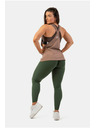 Nebbia Voľné tielko "Feeling Good" s prekríženým chrbtom 419 Brown Nebbia
