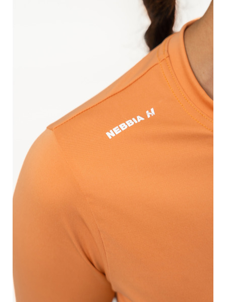 Nebbia Crop top s dlhými rukávmi ELEVATED 468