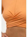Nebbia Crop top s dlhými rukávmi ELEVATED 468