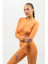 Nebbia Crop top s dlhými rukávmi ELEVATED 468
