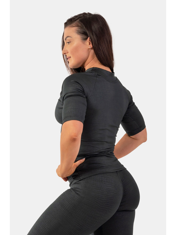 Nebbia Tričko Python so vzorom hadej kože 416 Nebbia