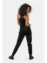 Nebbia Športové tielko slim-fit crop 422 Čierna