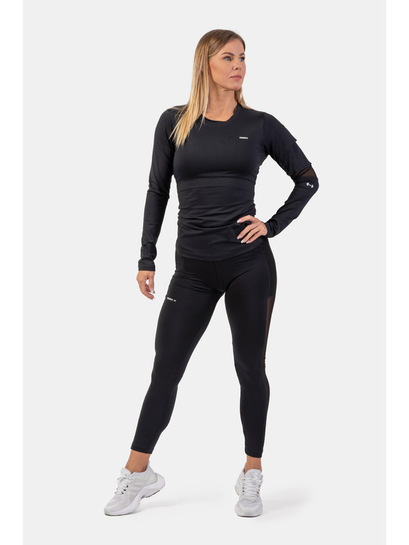 Nebbia Funkčné tričko s dlhým rukávom Smart Pocket 418 Nebbia