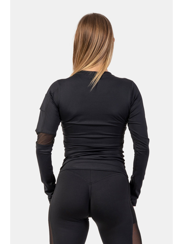 Nebbia Funkčné tričko s dlhým rukávom Smart Pocket 418 Nebbia