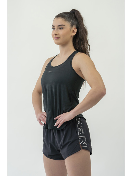 Nebbia FIT Activewear tielko "Airy" s reflexným logom 439 Nebbia