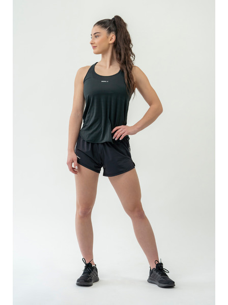 Nebbia FIT Activewear tielko "Airy" s reflexným logom 439 Nebbia