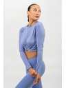 Nebbia Crop top s dlhými rukávmi ELEVATED 468