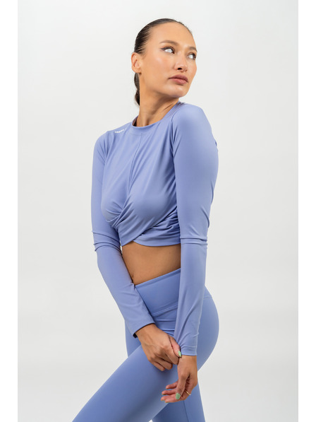 Nebbia Crop top s dlhými rukávmi ELEVATED 468