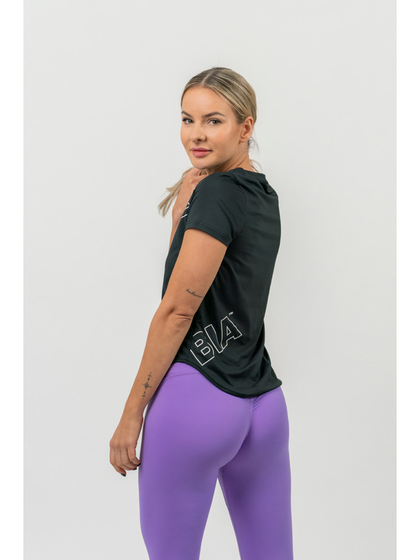 Nebbia FIT Activewear funkčné tričko s krátkym rukávom 440 Nebbia
