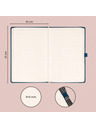 NOTIQUE NOTIQUE Notes Aprint Neo, modrá, bodkovaná, 15 x 21 cm