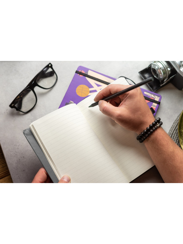 NOTIQUE NOTIQUE Poznámky Ananásy, linajkované, 13 x 21 cm