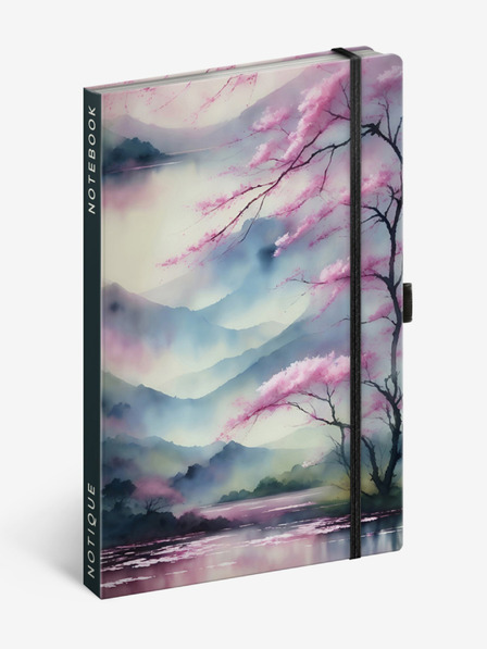 NOTIQUE NOTIQUE Poznámky Sakura, linajkované, 13 x 21 cm