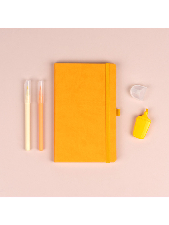 NOTIQUE NOTIQUE Notes Žltá, linkovaná, 13 x 21 cm