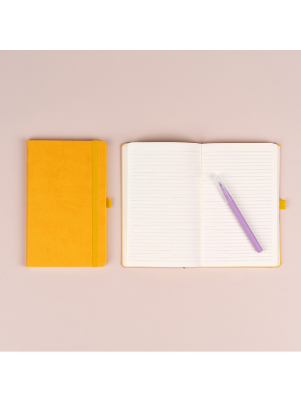 NOTIQUE NOTIQUE Notes Žltá, linkovaná, 13 x 21 cm