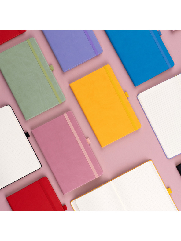 NOTIQUE NOTIQUE Notes Žltá, linkovaná, 13 x 21 cm