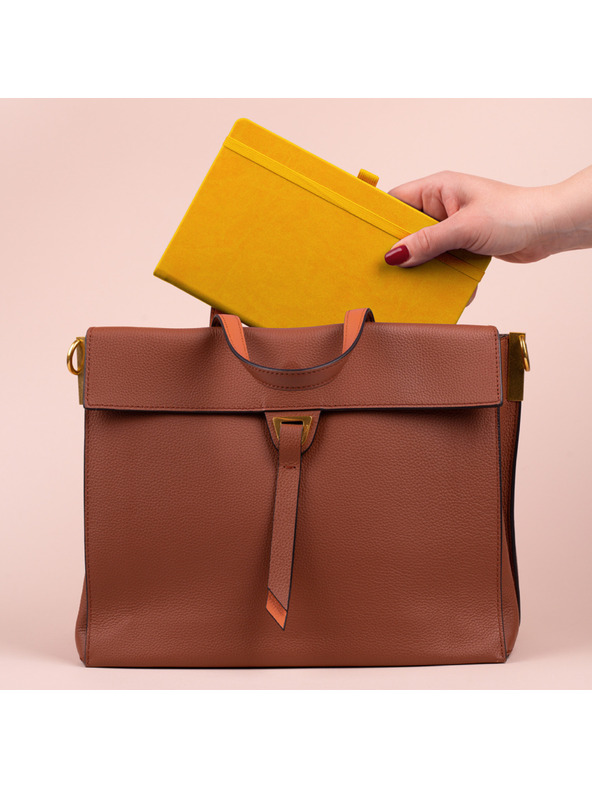 NOTIQUE NOTIQUE Notes Žltá, linkovaná, 13 x 21 cm