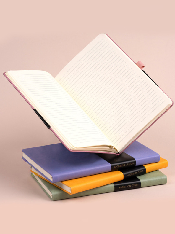 NOTIQUE NOTIQUE Notes Ružový, linajkovaný, 13 x 21 cm