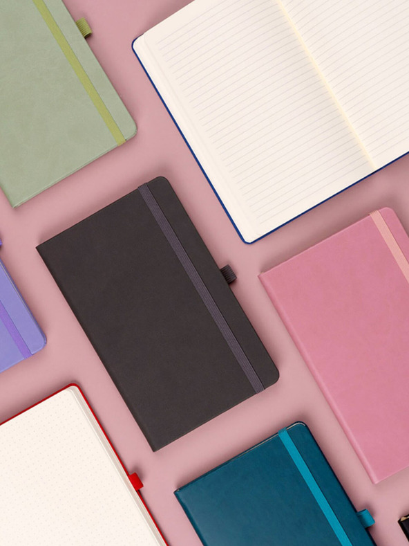 NOTIQUE NOTIQUE Notes Ružový, linajkovaný, 13 x 21 cm