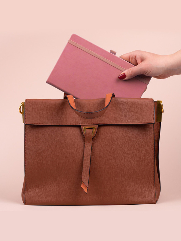 NOTIQUE NOTIQUE Notes Ružový, linajkovaný, 13 x 21 cm