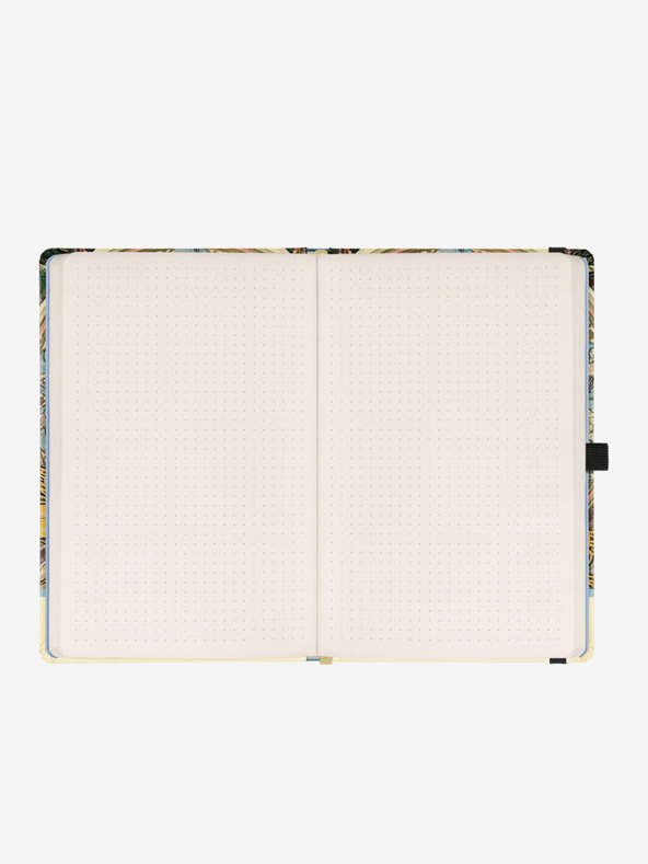 NOTIQUE NOTIQUE Poznámky Alfons Mucha - Zodiak, bodkované, 13 x 21 cm