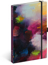 NOTIQUE NOTIQUE Poznámky Ružový obraz, linajkované, 13 x 21 cm BAAGL