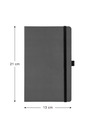 NOTIQUE NOTIQUE Poznámky Ružový obraz, linajkované, 13 x 21 cm BAAGL