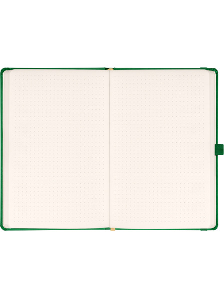 NOTIQUE NOTIQUE Poznámky, zelený, bodkovaný, 15 x 21 cm