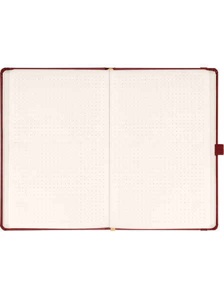 NOTIQUE NOTIQUE Notes Aprint Neo, bordová, bodkovaná, 15 x 21 cm