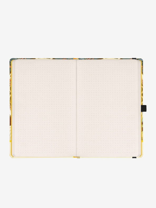 NOTIQUE NOTIQUE Poznámky Alfons Mucha - Pero, bodkované, 13 x 21 cm