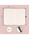 NOTIQUE NOTIQUE Notes Aprint Neo, fialová, linkovaná, 15 x 21 cm