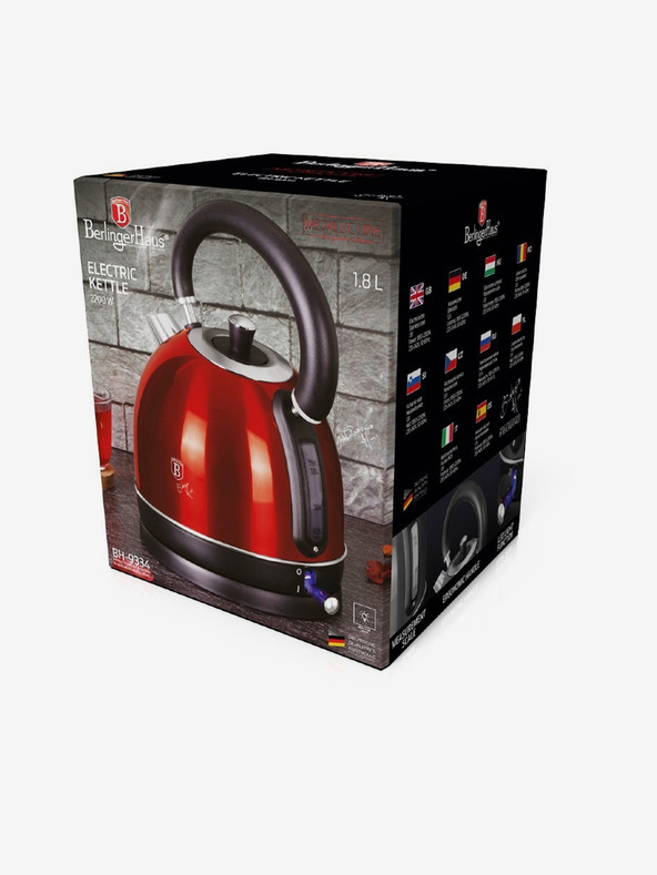 Berlingerhaus Rýchlovarná kanvica 1,8 l Metallic Line Burgundy Edition BERLINGERHAUS