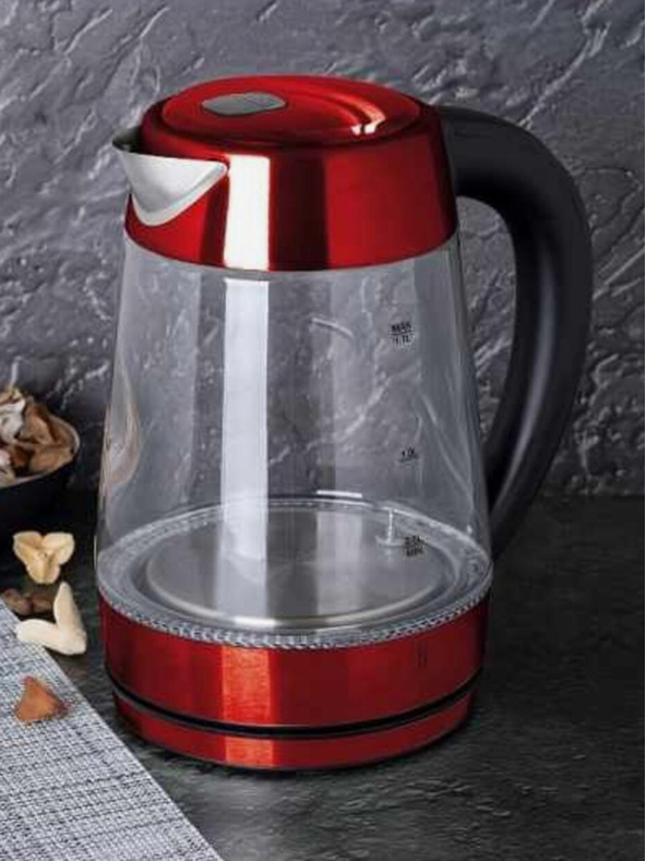 Berlingerhaus Rýchlovarná kanvica 1,7 l s reguláciou teploty Burgundy Metallic Line BERLINGERHAUS
