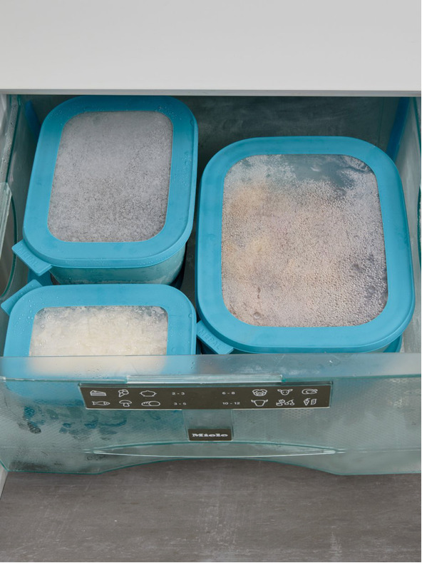 Mepal Sada troch misiek vo svetlo zelenej farbe Mepal Cirqula Rectangular 500 +1000 +2000 ml