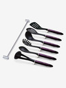Berlingerhaus Kuchynské náradie s držiakom na stenu 7 ks Purple Eclipse Collection BERLINGERHAUS