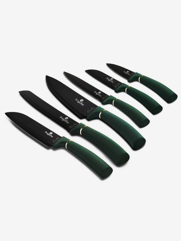 Berlingerhaus BERLINGERHAUS Emerald Collection Sada šiestich nožov s nepriľnavým povrchom