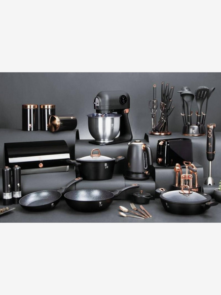 Berlingerhaus Korene v stojane sada 5 ks Black Rose Collection BERLINGERHAUS