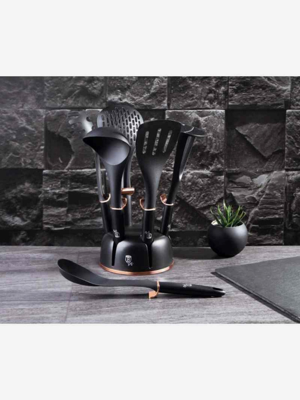 Berlingerhaus Sada kuchynského riadu BERLINGERHAUS Black Rose Collection (7 ks)