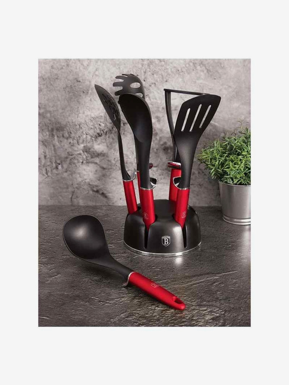 Berlingerhaus BERLINGERHAUS Burgundy Metallic Line sada kuchynského náčinia (7 ks)