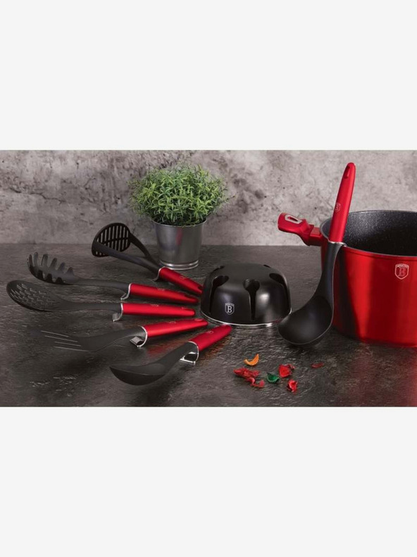 Berlingerhaus BERLINGERHAUS Burgundy Metallic Line sada kuchynského náčinia (7 ks)