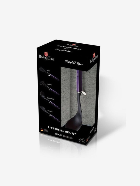 Berlingerhaus Sada kuchynského náčinia 4 ks Purple Eclipse Collection BERLINGERHAUS
