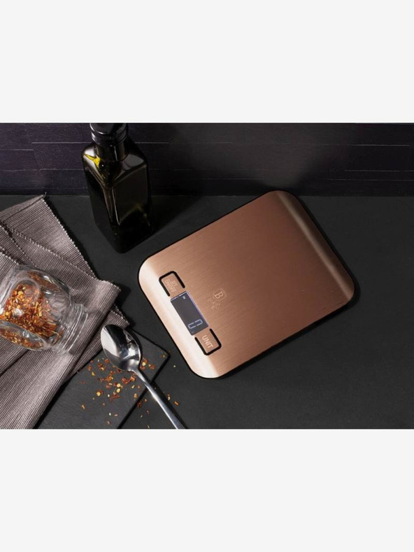 Berlingerhaus Digitálna kuchynská váha 5 kg Rosegold Metallic Line BERLINGERHAUS
