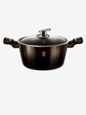Berlingerhaus Kastról s mramorovým povrchom 28 cm Shiny Black Collection 2 pokrievky BERLINGERHAUS