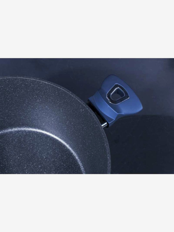 Berlingerhaus Kastról s mramorovým povrchom a pokrievkou 30 cm BERLINGERHAUS Metallic Line Aquamarine Edition