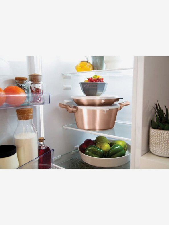 Berlingerhaus Súprava riadu s mramorovým povrchom 6 ks Rosegold Metallic Line BERLINGERHAUS