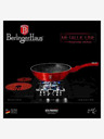 Berlingerhaus Wok panvica s mramorovým povrchom BERLINGERHAUS Burgundy Metallic Line (28 cm)