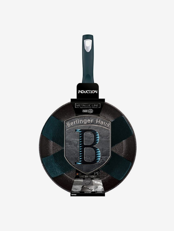 Berlingerhaus Panvica s mramorovým povrchom 28 cm BERLINGERHAUS Metallic Line Aquamarine Edition