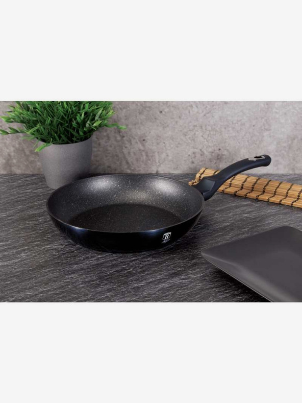 Berlingerhaus Panvica s mramorovým povrchom 28 cm BERLINGERHAUS Metallic Line Aquamarine Edition