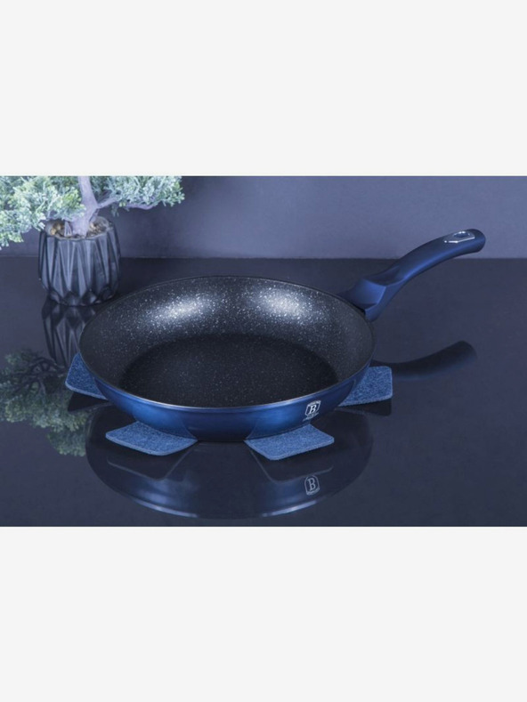 Berlingerhaus Panvica s mramorovým povrchom 28 cm BERLINGERHAUS Metallic Line Aquamarine Edition